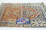Fine Antique Tabriz Haji Jalili Rug 1'10'' x 2'4''