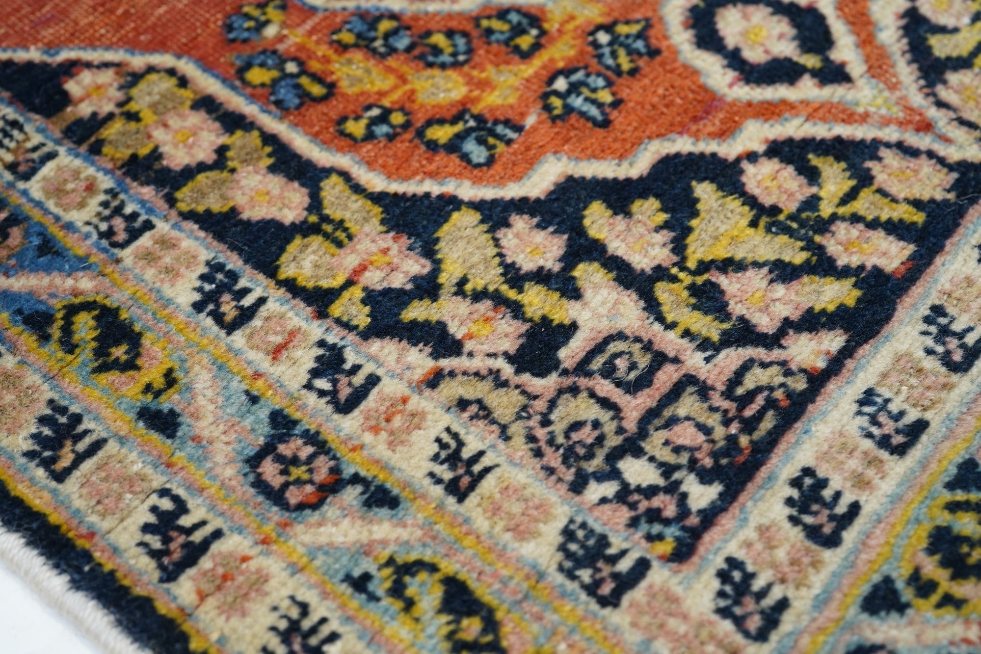 Fine Antique Tabriz Haji Jalili Rug 1'10'' x 2'4''