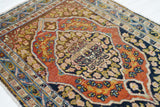 Fine Antique Tabriz Haji Jalili Rug 1'10'' x 2'4''
