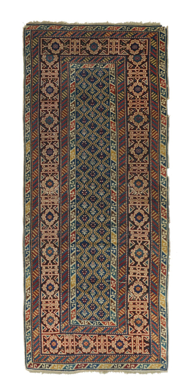 Antique Kuba Rug 3'7'' x 8'3''
