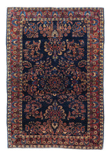 Antique Persian Navy Mohajeran Sarouk