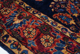 Antique Mohajeran Sarouk Rug 4'2" x 6' 2"
