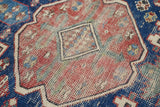 Antique Caucasian Kazak Runner 3'6'' x 10'9''