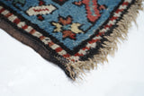 Antique Caucasian Kazak Runner 3'6'' x 10'9''