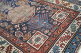 Antique Caucasian Kazak Runner 3'6'' x 10'9''