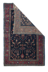 Antique Farahan Sarouk Rug 3'3'' x 4'10''