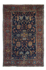 Antique Farahan Sarouk Rug 3'3'' x 4'11''