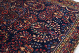 Antique Sarouk Rug 3'4'' x 4'8''