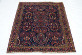 Antique Sarouk Rug 3'4'' x 4'8''