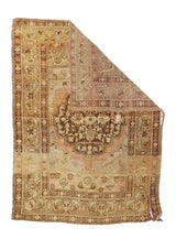 Vintage Turkish Rug 4'6'' x 6'5''