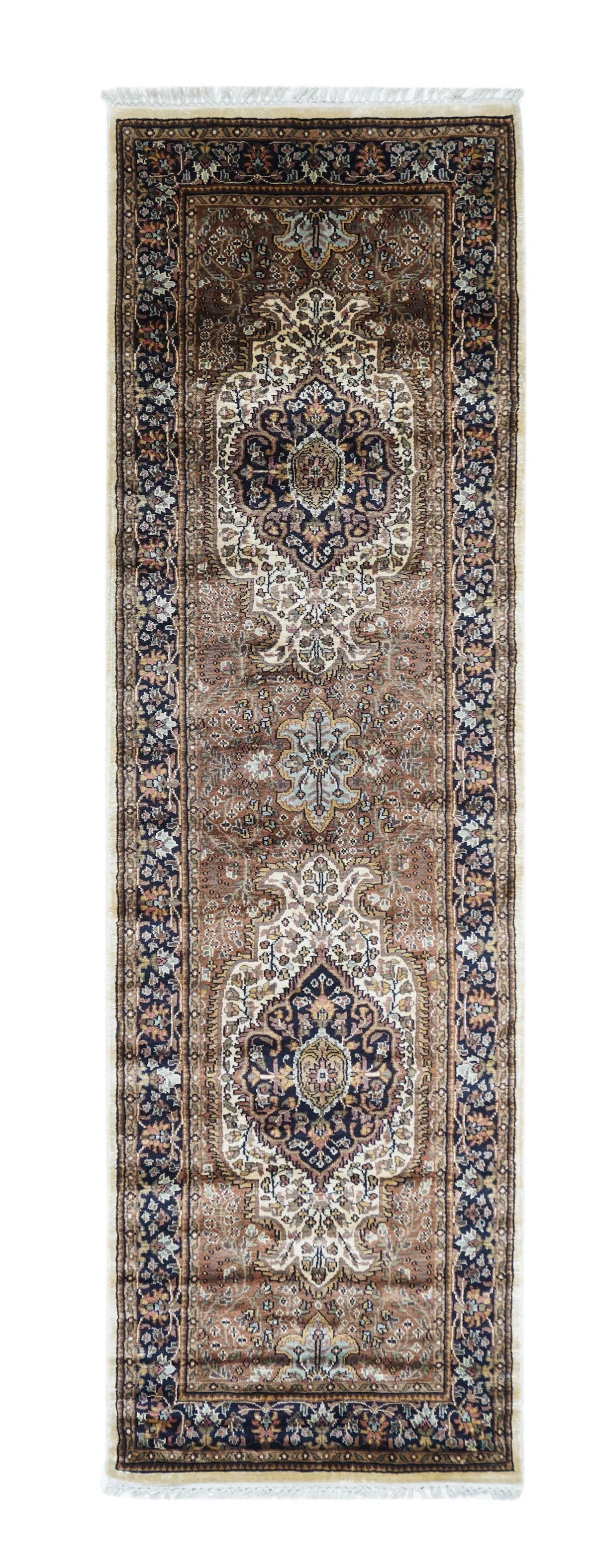 Indian Kashmir Rug 2'5'' x 8'3''