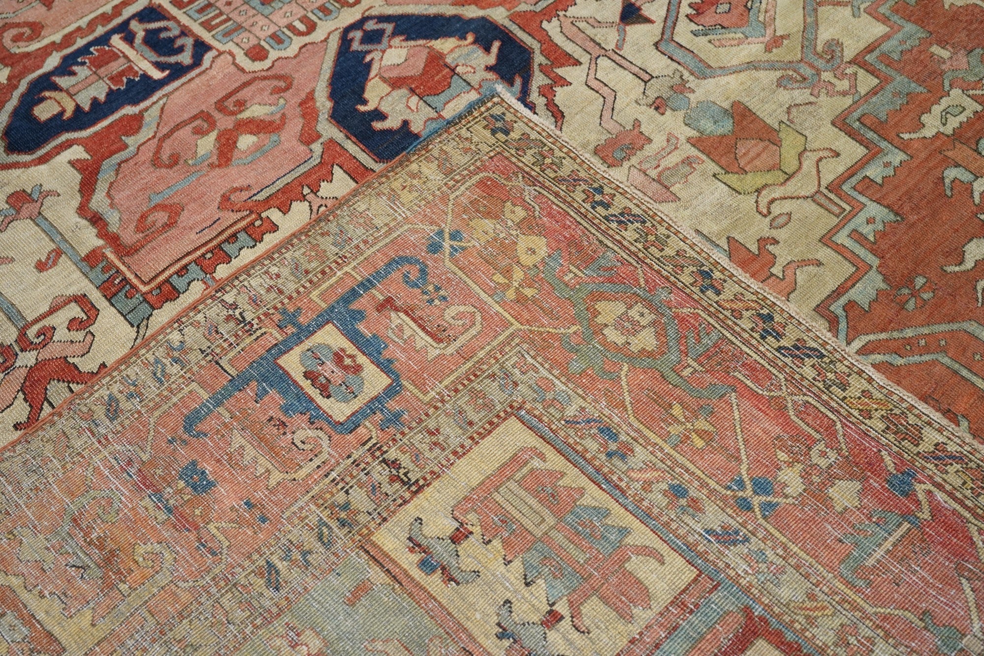 Antique Serapi Rug 8'5'' x 12'0"