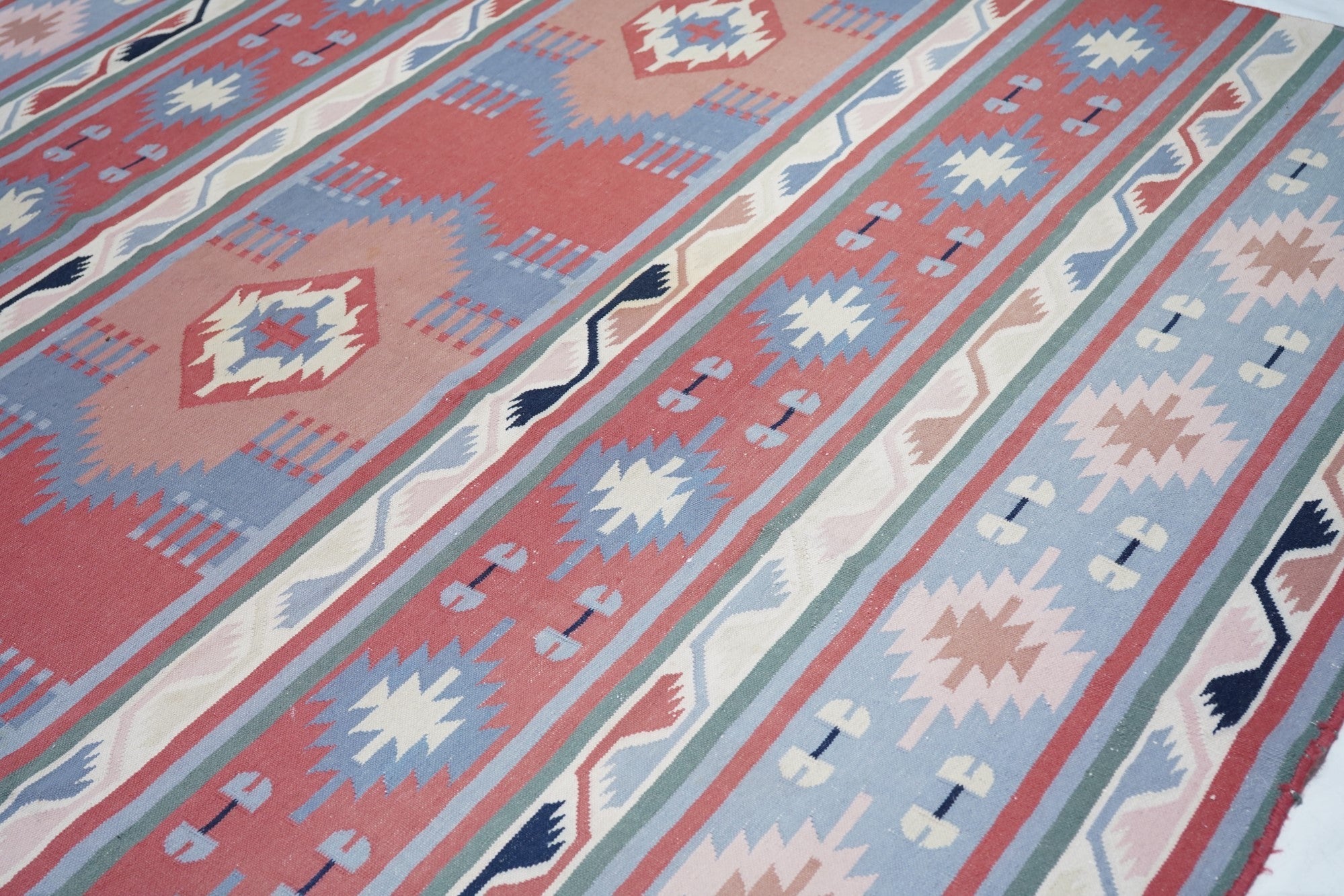 Vintage Kilim Rug 9'1'' x 12'3''