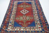 Antique Karabagh Kazak Rug 5'0" x 8'11''