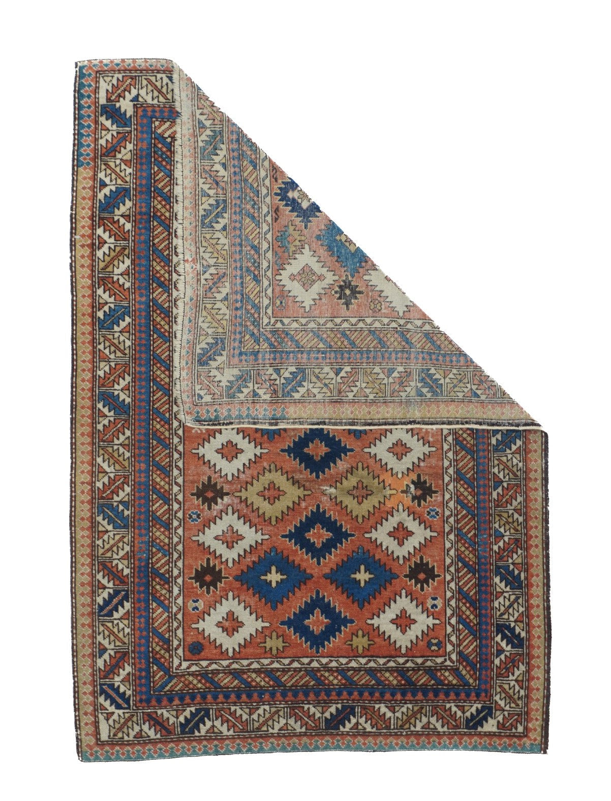 Antique Caucasian Shirvan Rug 2'7'' x 3'9''