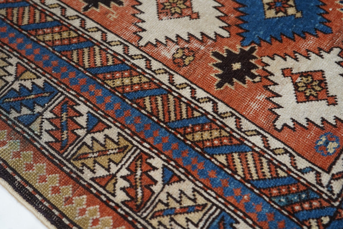 Antique Caucasian Shirvan Rug 2'7'' x 3'9''