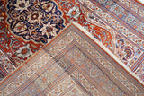 Antique Fine  Heriz Silk Rug 4' 3'' x 6' 5''