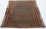 Vintage  Ghouchan Rug 3' 9'' x 4' 10''