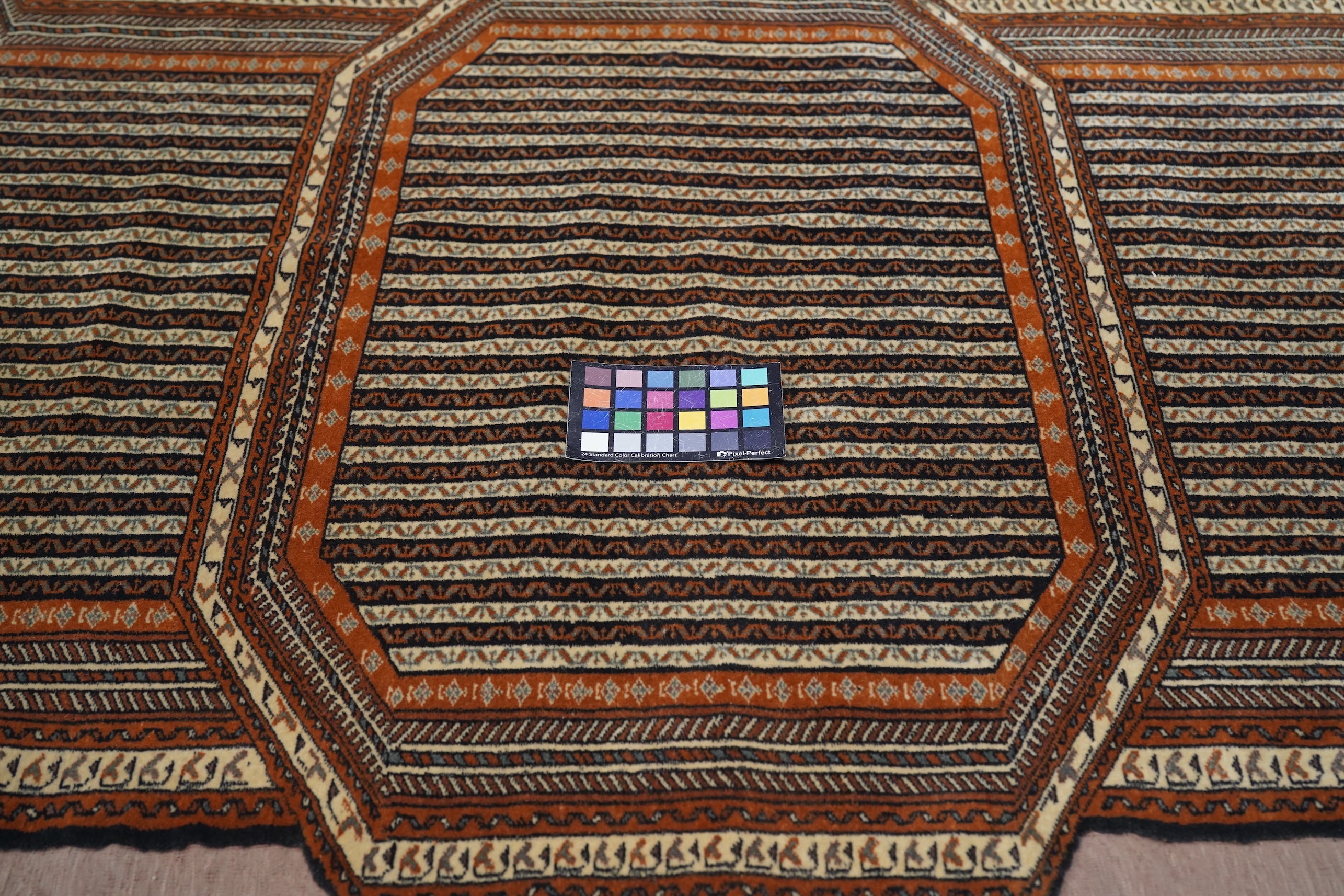 Vintage  Ghouchan Rug 3' 9'' x 4' 10''