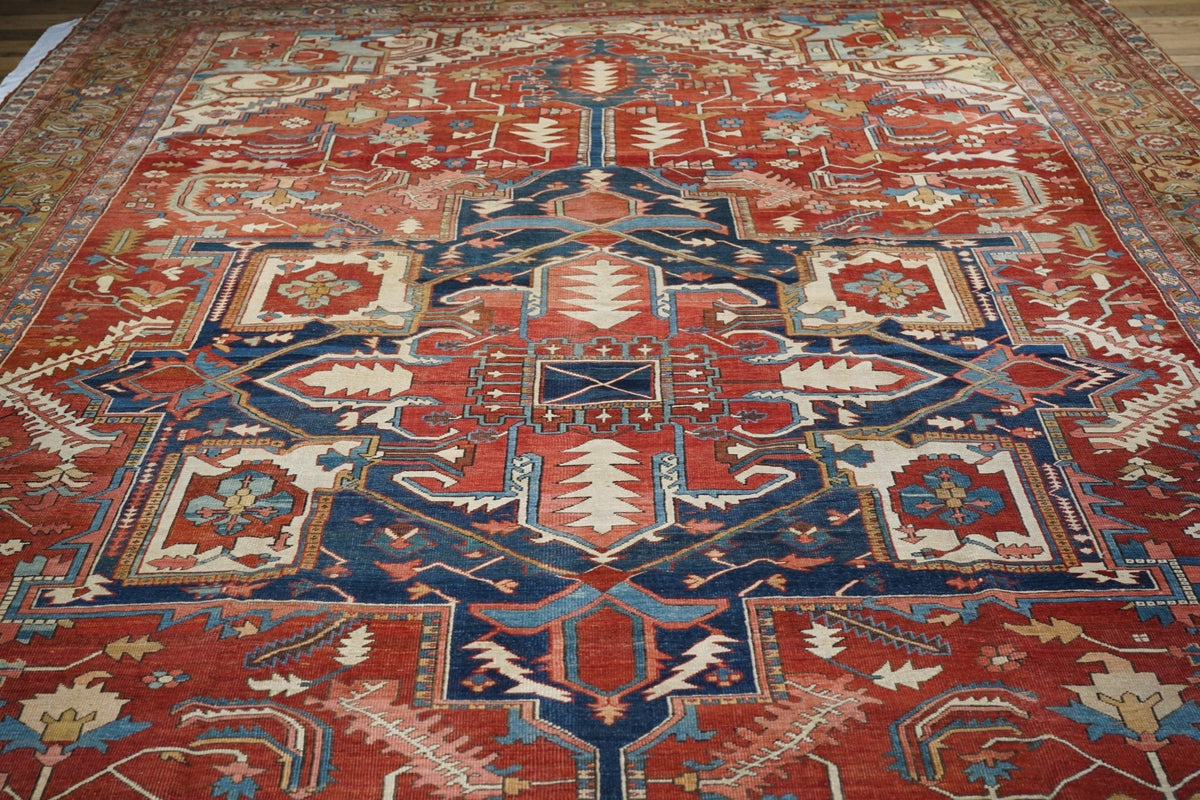 Antique Serapi Rug 12'0'' x 19'6''