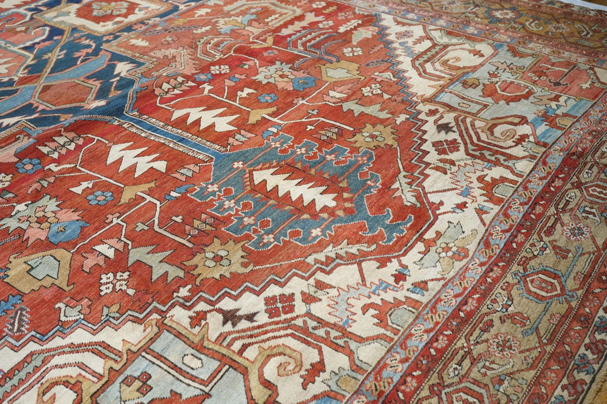 Antique Serapi Rug 12'0'' x 19'6''