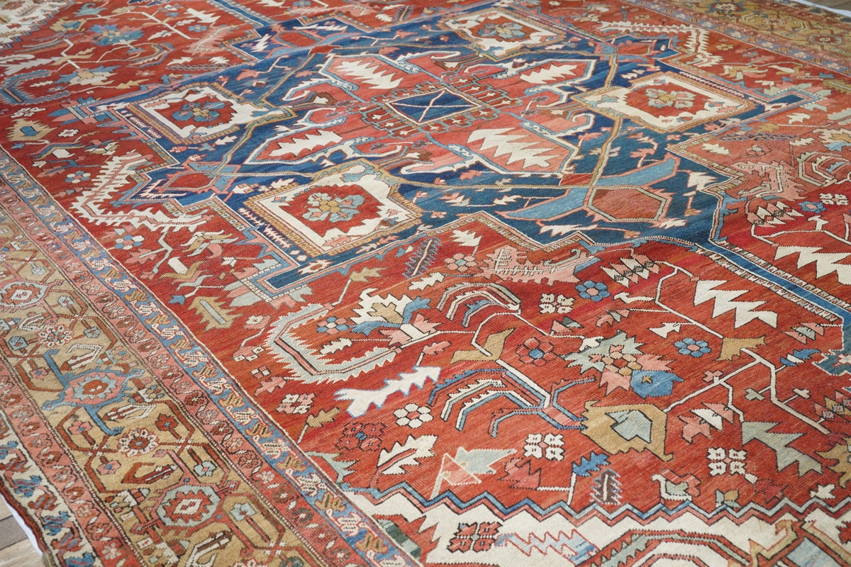 Antique Serapi Rug 12'0'' x 19'6''