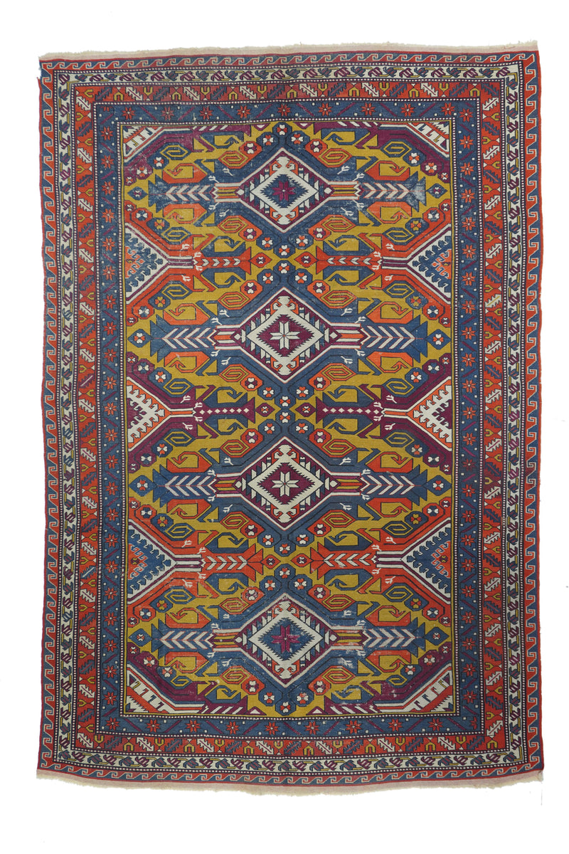 Vintage Sumak Rug 6'3'' x 9'4''