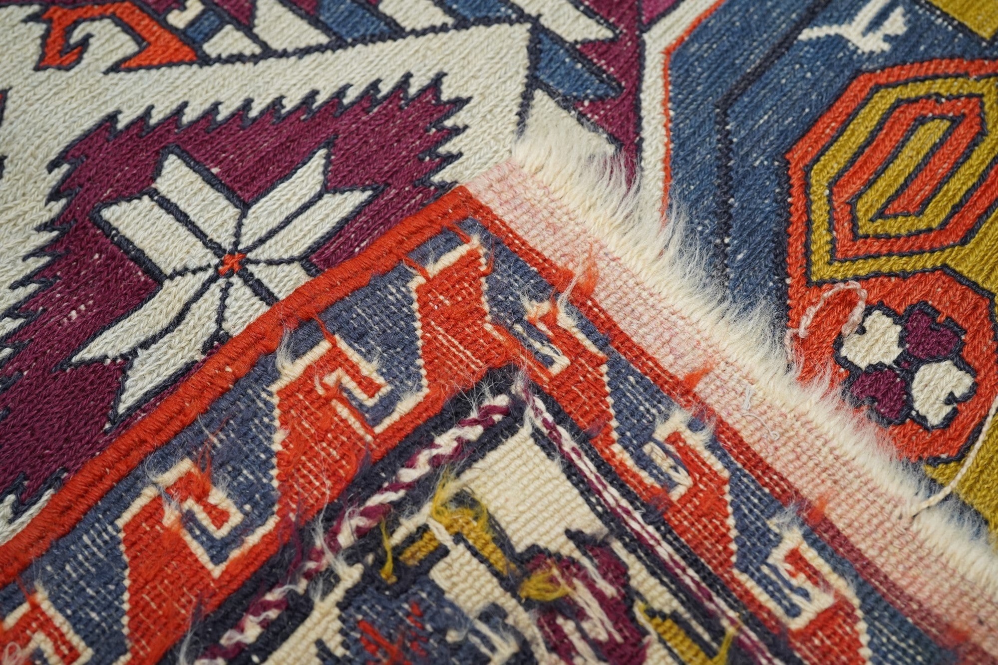 Vintage Sumak Rug 6'3'' x 9'4''