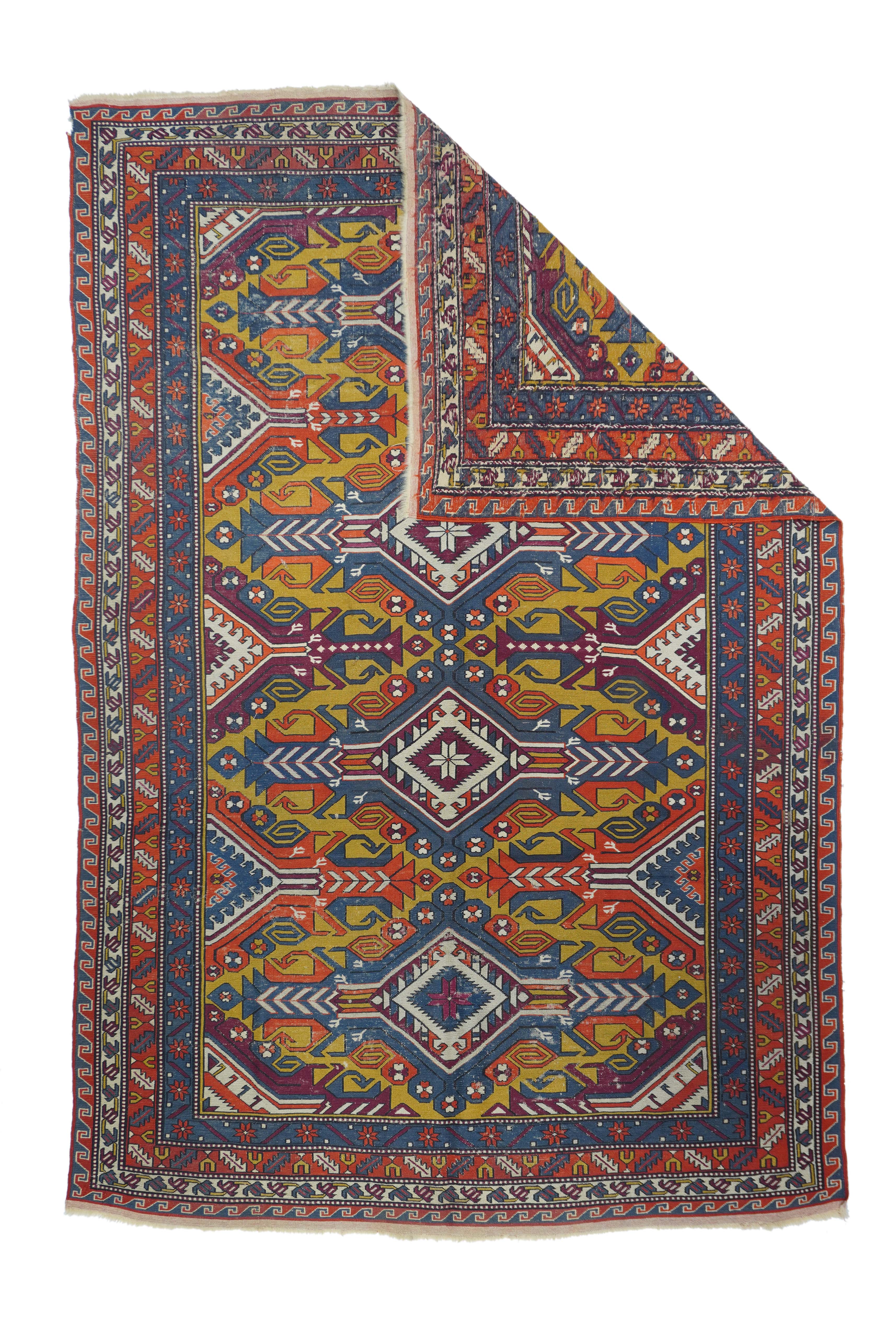 Vintage Sumak Rug 6'3'' x 9'4''