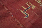 Antique Caucasion Verheh Kilim Rug 5'4'' x 6'11''