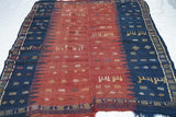 Antique Caucasion Verheh Kilim Rug 5'4'' x 6'11''