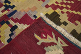 Antique Charkoy Kilim Rug 4' 0" x 5' 10''