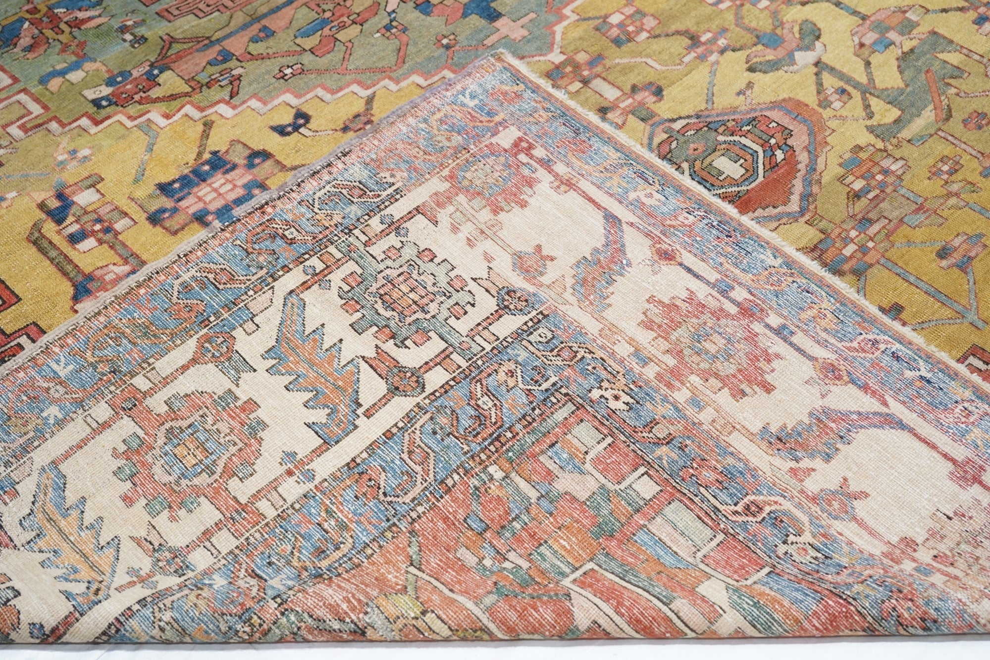 Antique Bakhshayesh Rug 9'8'' x 12'6''