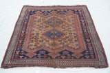 Antique Afshar Rug 3'11'' x 4'5''