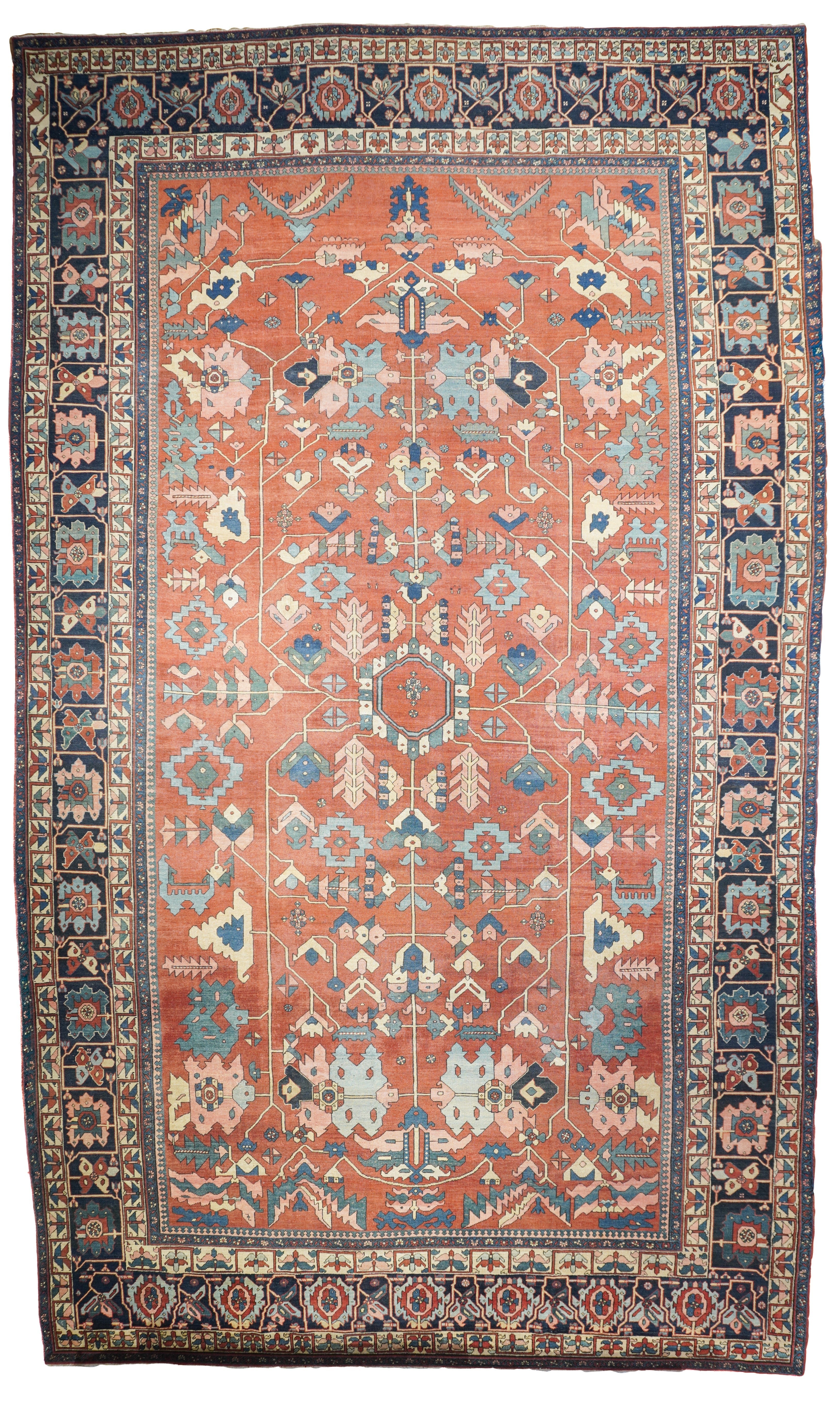 Antique Serapi Rug 11'7'' x 19'4''