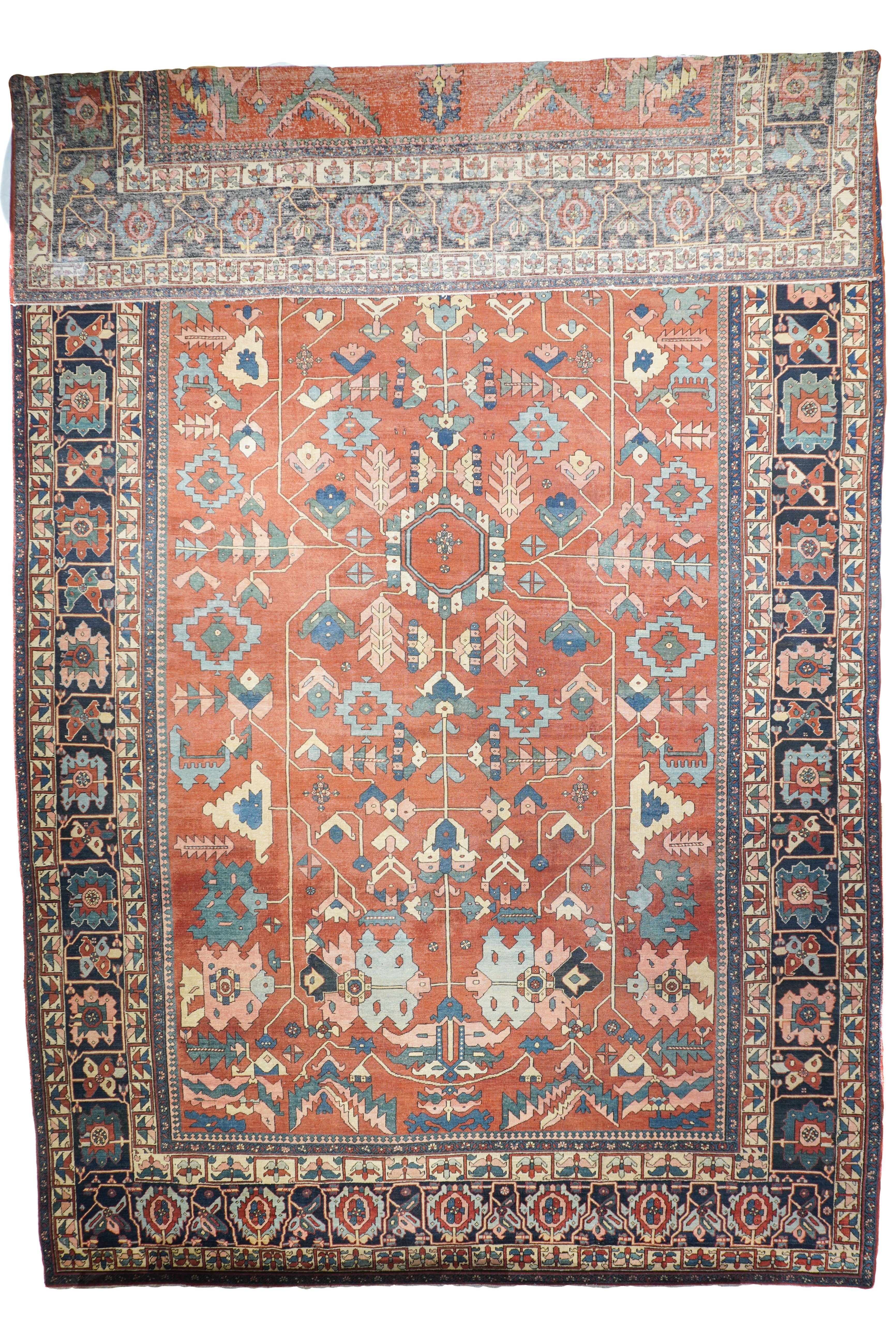 Antique Serapi Rug 11'7'' x 19'4''