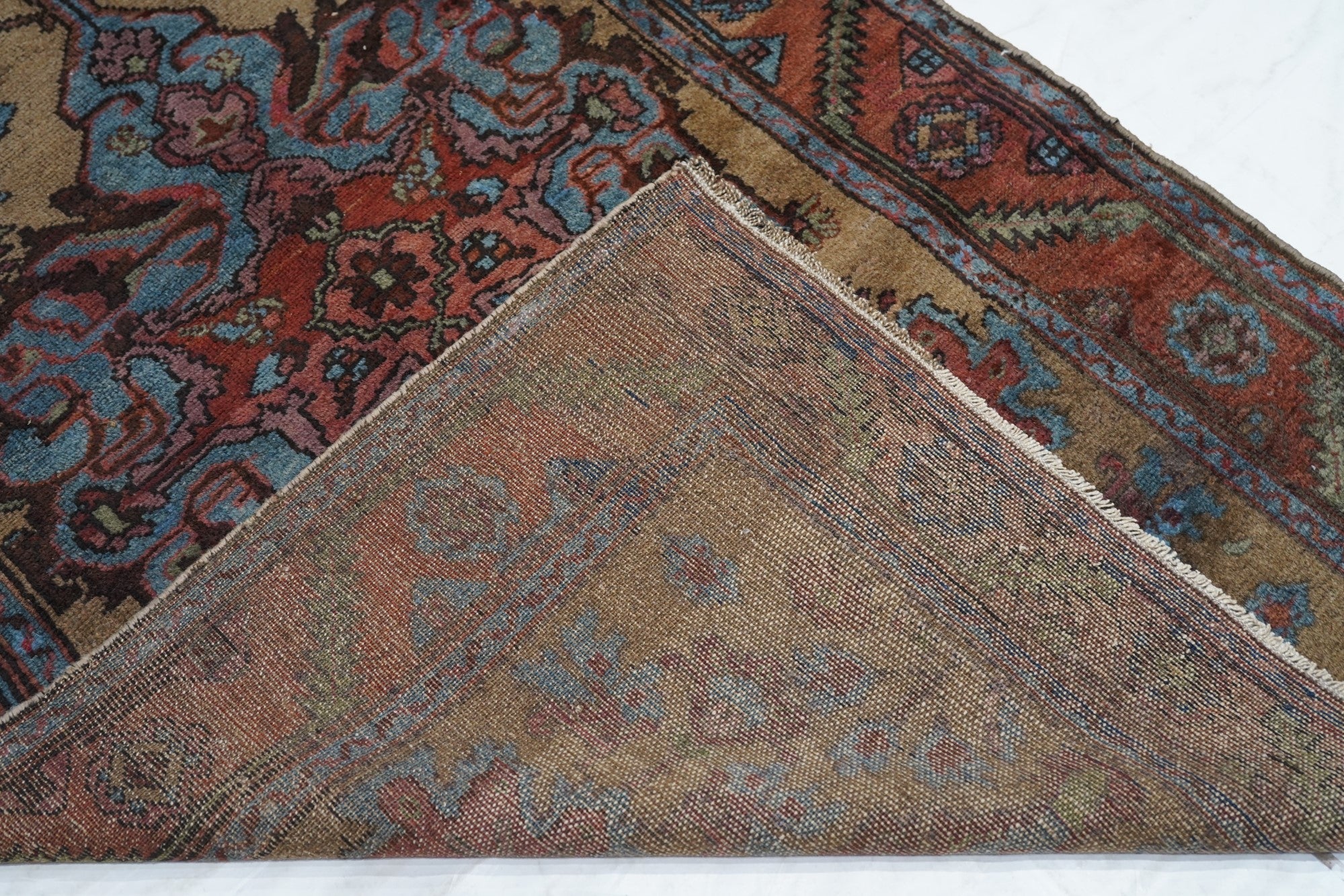 Antique Hamadan Rug 3'4'' x 6'2''