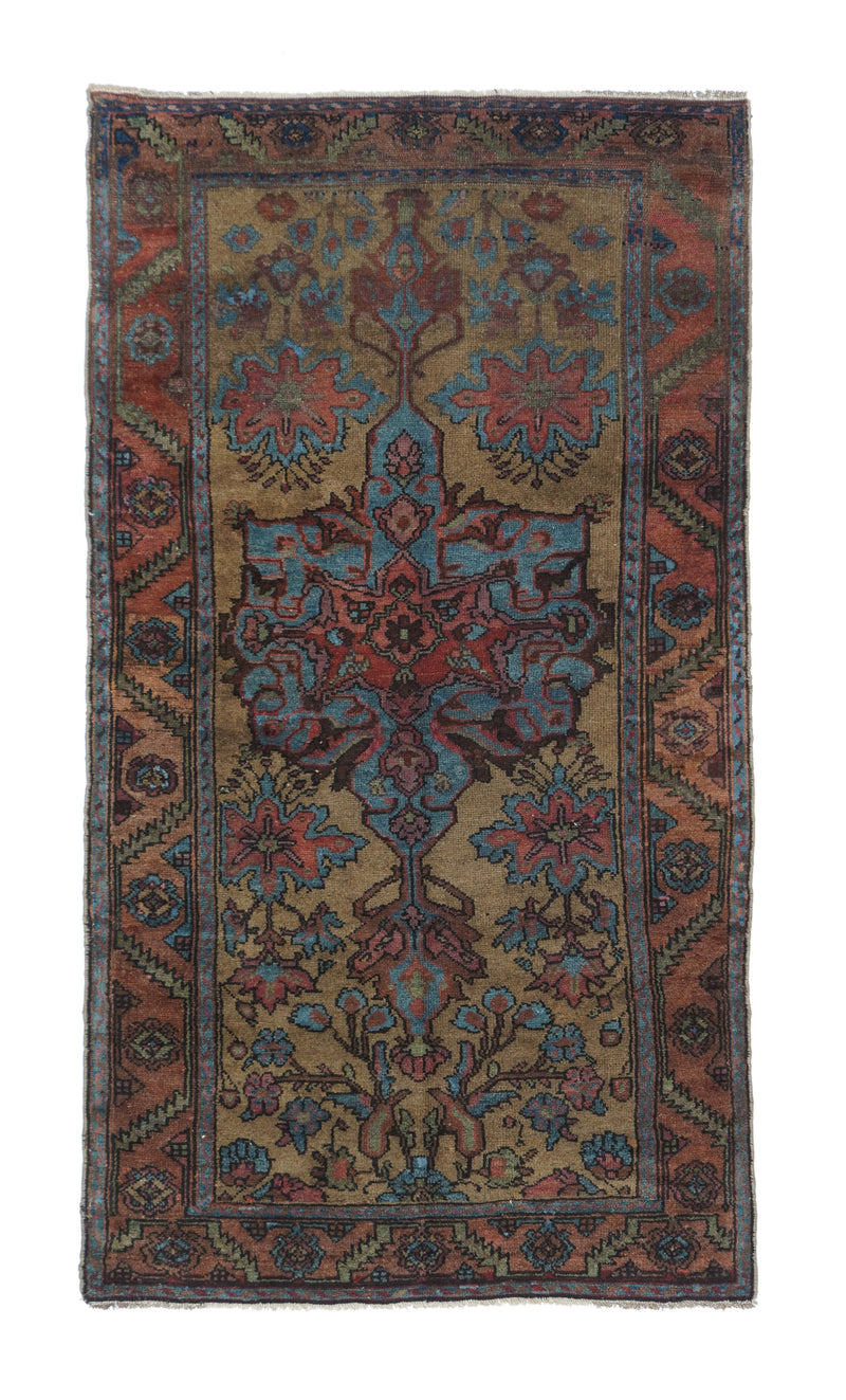 Antique Hamadan Rug 3'4'' x 6'2''