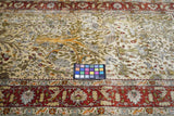 Antique Silk Turkish Hereke Rug 3'3'' x 5'1''