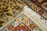 Antique Silk Turkish Hereke Rug 3'3'' x 5'1''