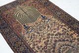 Antique Farahan Sarouk Rug 3'9'' x 6'3''