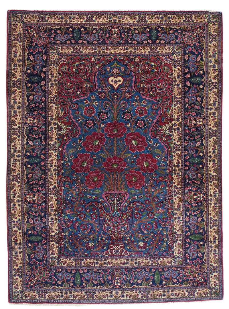 Antique Semnan Rug 4'9'' x 6'5''