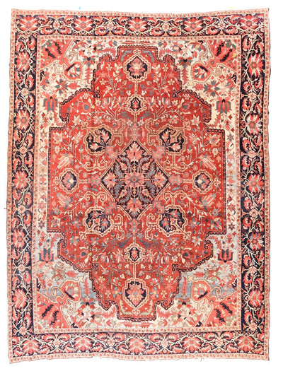 Antique Heriz Rug 11'8'' x 15'8''