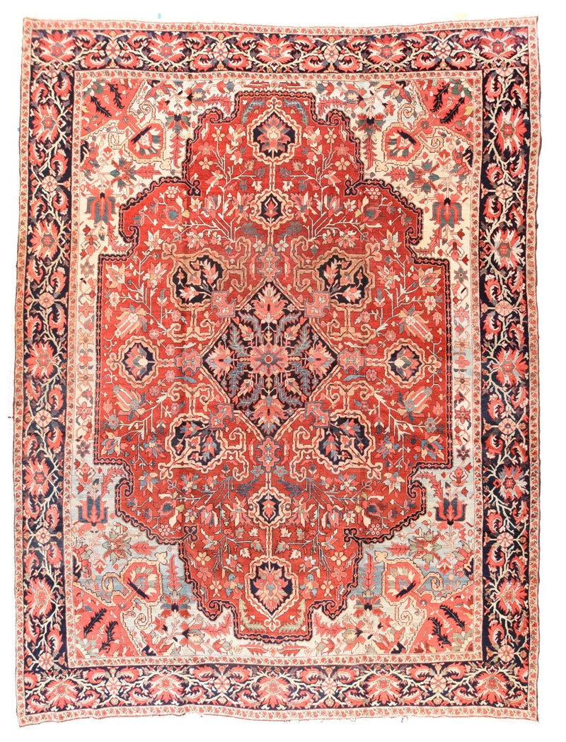 Antique Heriz Rug 11'8'' x 15'8''