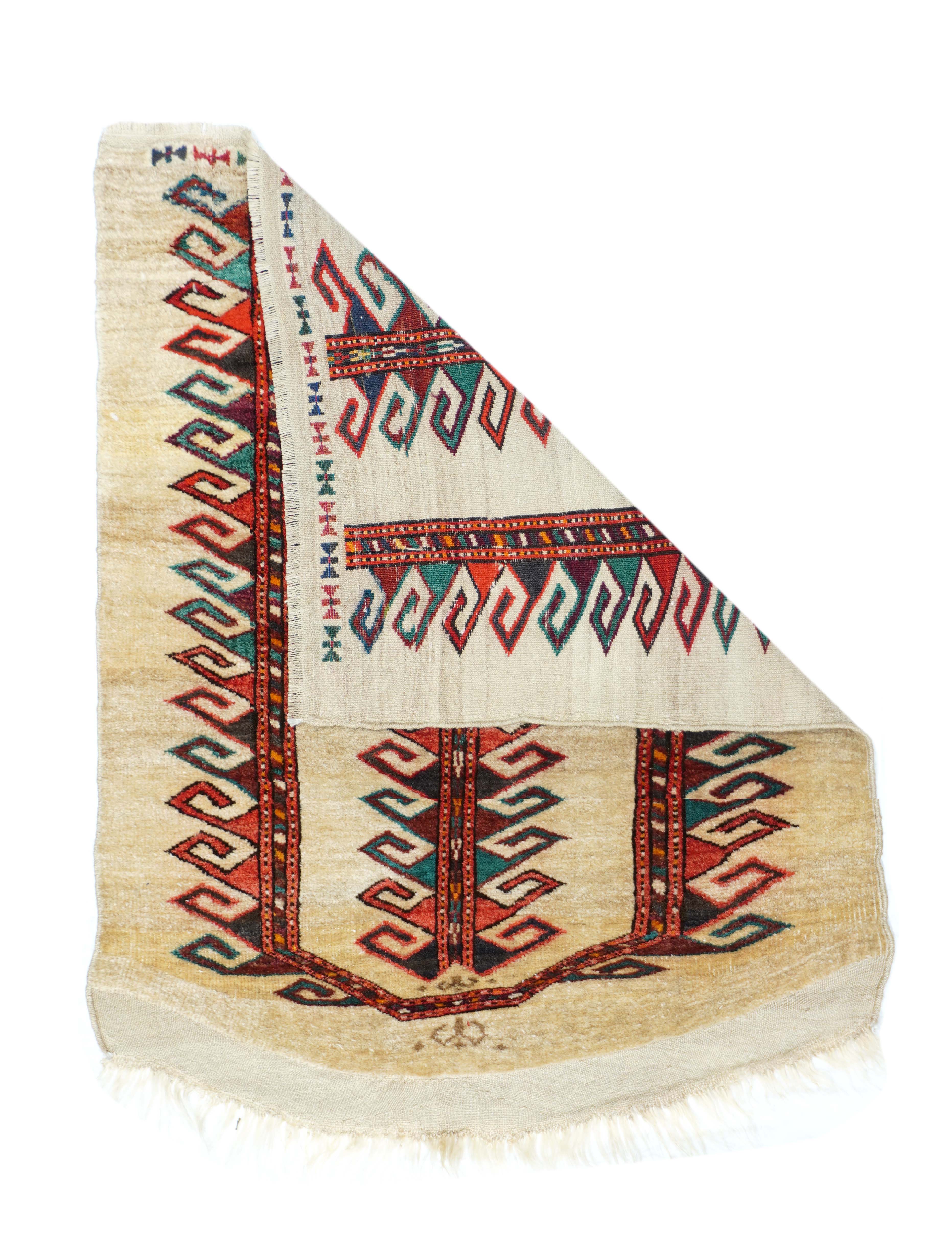 Vintage Gabbeh Rug 2'10'' x 3'6''