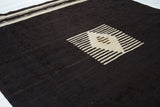 Antique Moroccan Kilim Rug 4'9" x 5' 9''