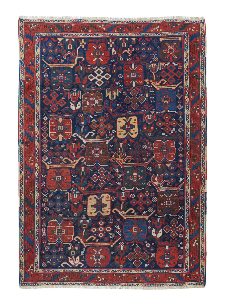 Antique Afshar Rug 4'1'' x 5'8''