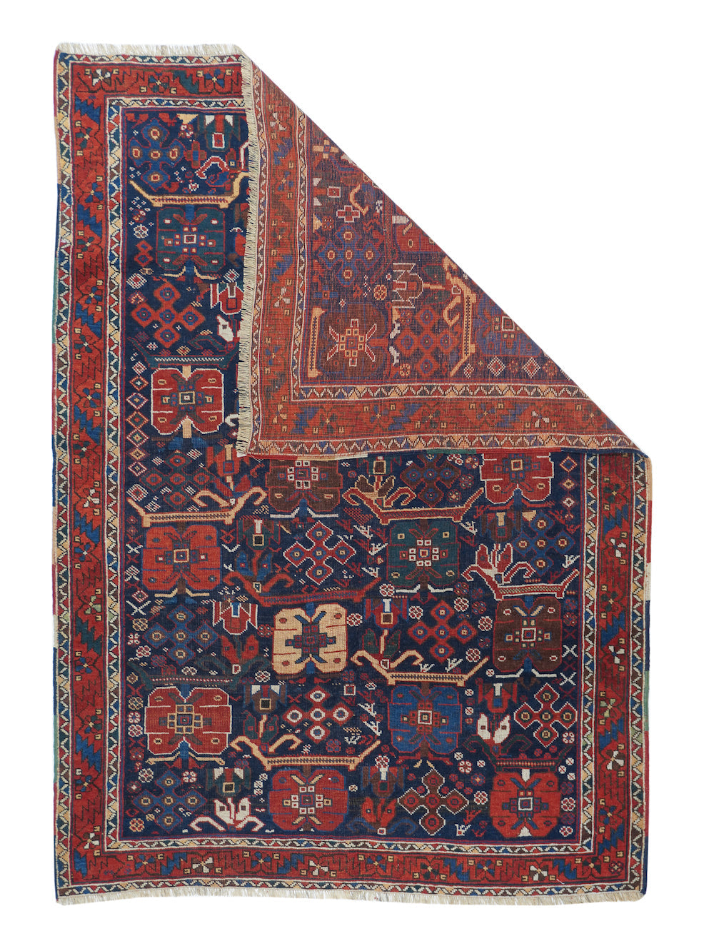 Antique Afshar Rug 4'1'' x 5'8''