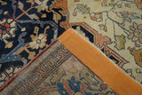 Antique Mohtasham Kashan Rug 4'4'' x 6'7''