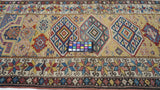 Antique Caucasian Kuba Rug 3'2'' x 4'9''